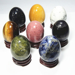 天然蛋形石 鸡蛋型石头 手把件 手玩件 鸡蛋石装饰摆件 观赏石