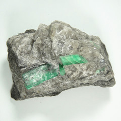 天然祖母绿矿物晶体摆件 祖母绿矿物晶体原料标本 鉴赏收藏