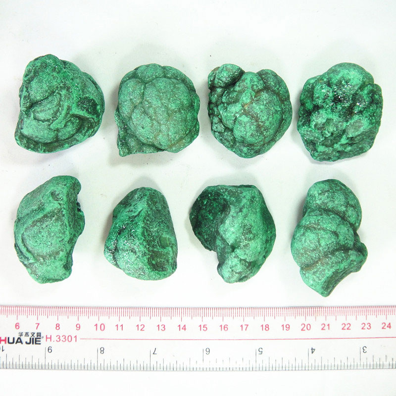 天然孔雀石 矿物岩石标本 单个孔雀石教学标本 学习鉴赏