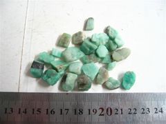 天然祖母绿绿宝石 矿物岩石标本 祖母绿原料教学标本 