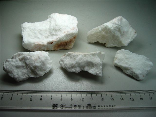 天然雪花石膏 矿物岩石标本 雪花石膏原料和教学标本 