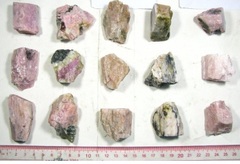 粉红色锂辉石原料 实验材料 地质教学标本