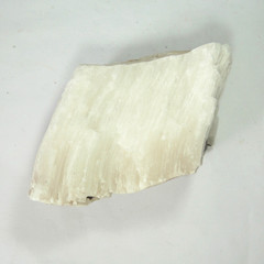 天然纤维石膏 各类石膏原料 矿物岩石标本 教学标本