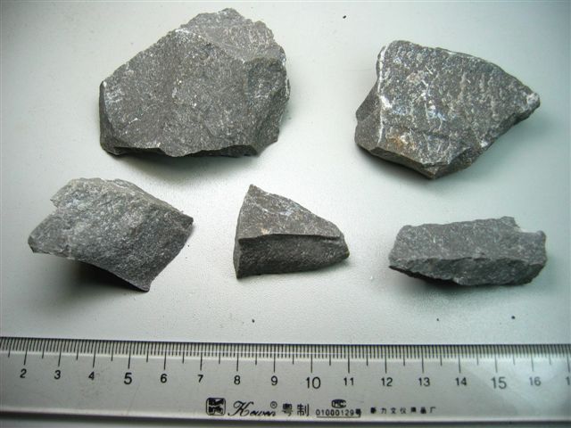 天然微晶白云岩 白云石原料 矿物岩石标本 教学标本