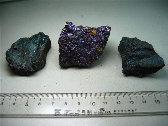 天然斑铜矿原料 斑铜矿 矿物岩石标本 教学标本